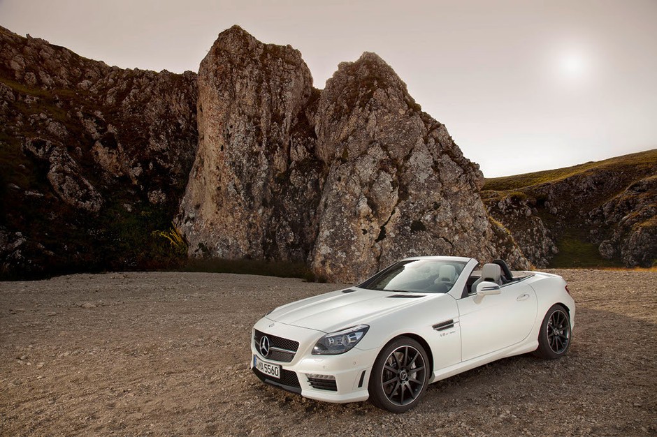 Mercedes SLK 55 AMG: mocny zawodnik