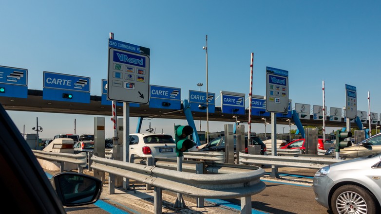 Autostrada, Włochy