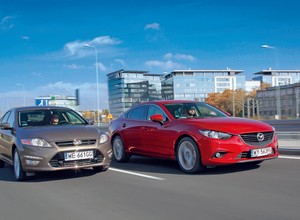 Porównanie Mazdy 6 i Forda Mondeo: na spokojnie czy na sportowo?