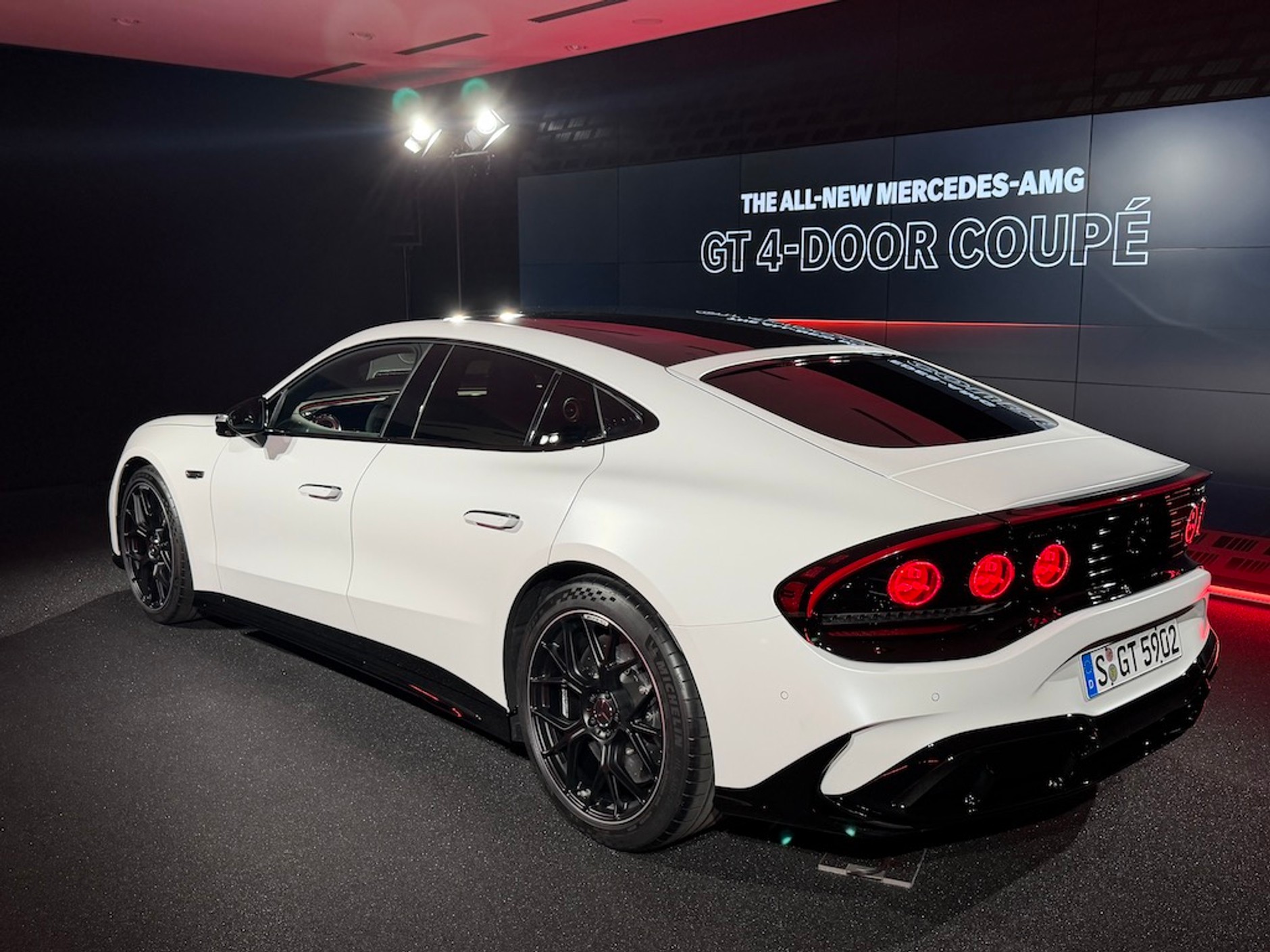Mercedes-AMG GT 4-Door Coupe w elektrycznym wydaniu