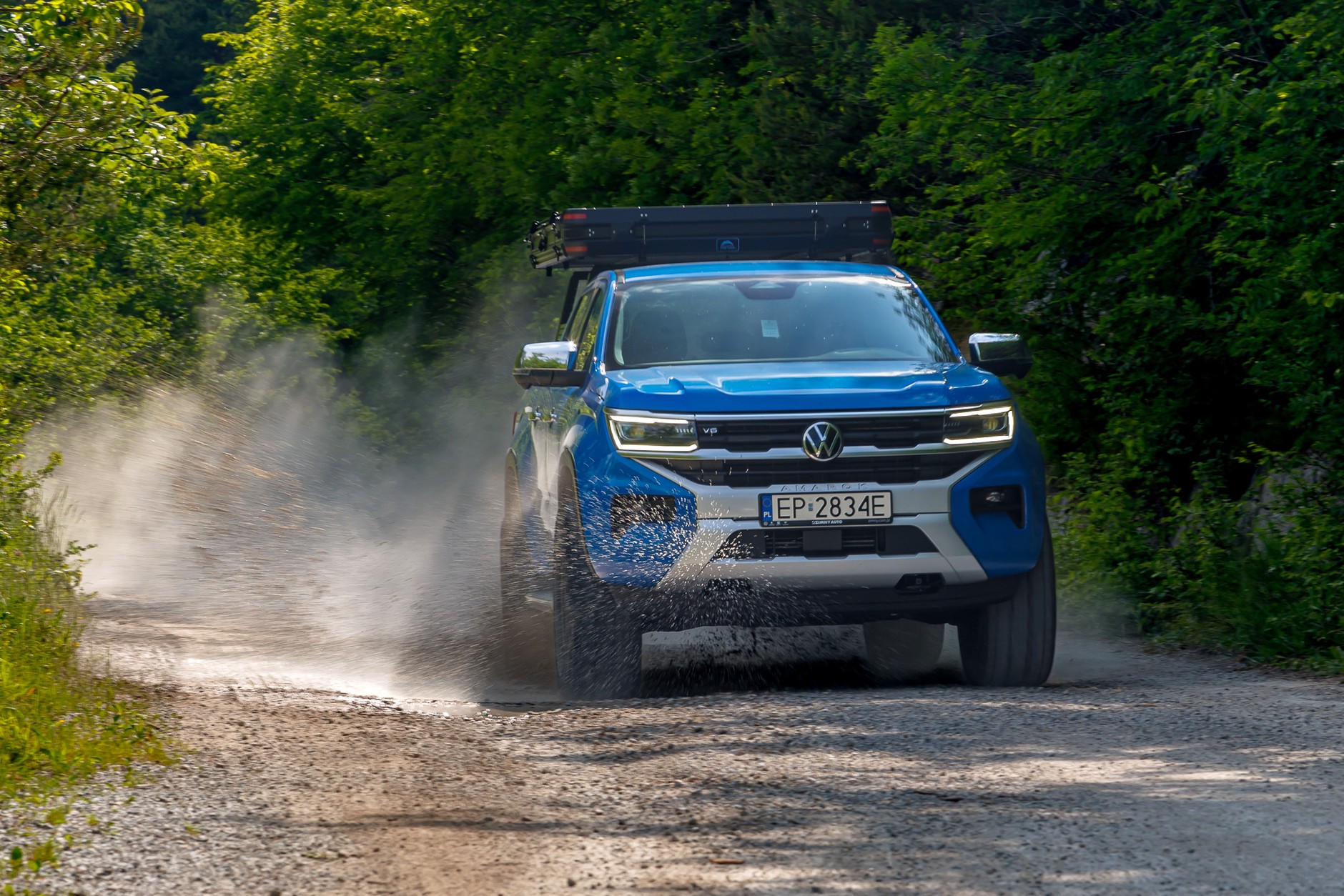 Volkswagen Amarok i Grand California na włoskich wakacjach