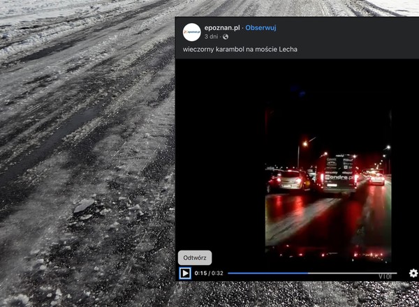 Karambol był kwestią czasu. Nie było szans na hamowanie [WIDEO]