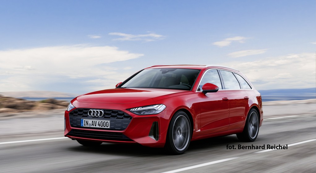 Audi A4 Avant na rok 2024 (ilustracja)