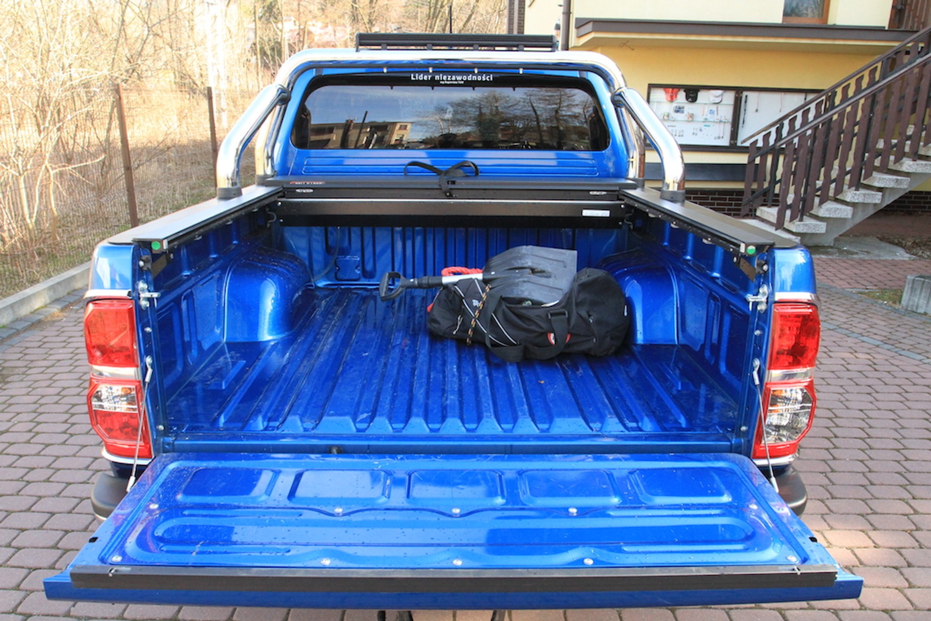 Adam Małysz testuje Toyotę Hilux