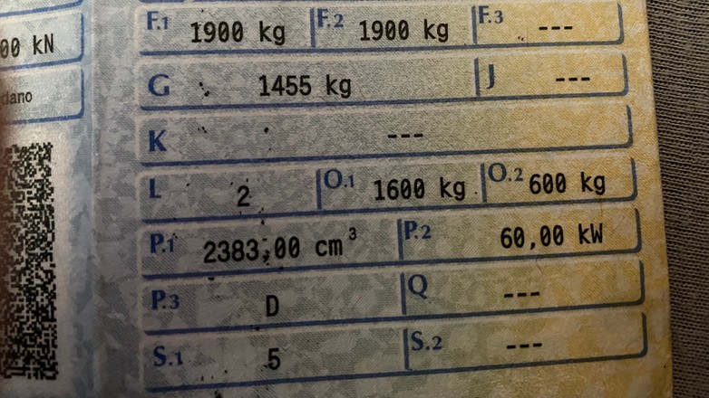 Co o możliwościach przewozowych mówi dowód rejestracyjny?