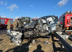 Wypadek na ekspresówce. Zginął lokalny dziennikarz