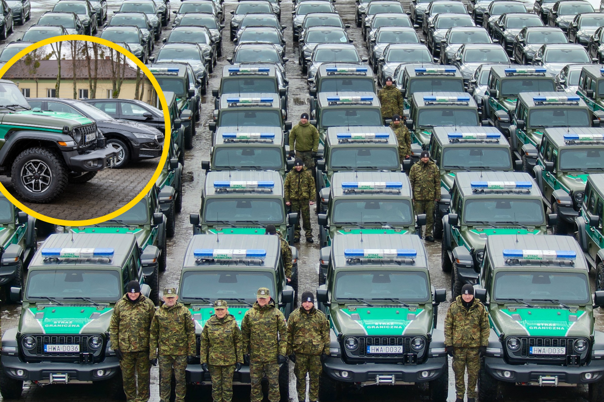 Straż Graniczna dostała nowe samochody. Będzie jeździć Jeepami, Cuprami i Skodami