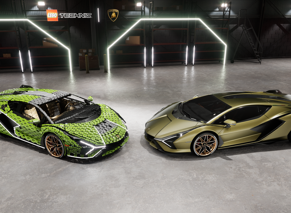 Lamborghini Sián z ponad 400 tys. klocków Lego. W skali 1:1