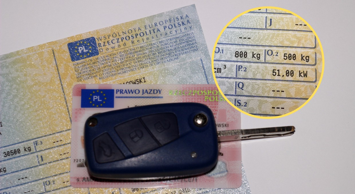 Sprawdź te rubryki w dowodzie rejestracyjnym. "Zwiększają" ładowność auta