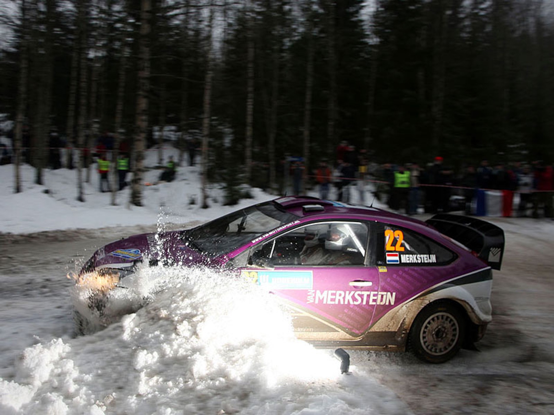 Rajd Szwecji 2008: fotogaleria Rallyworld©Willy Weyens