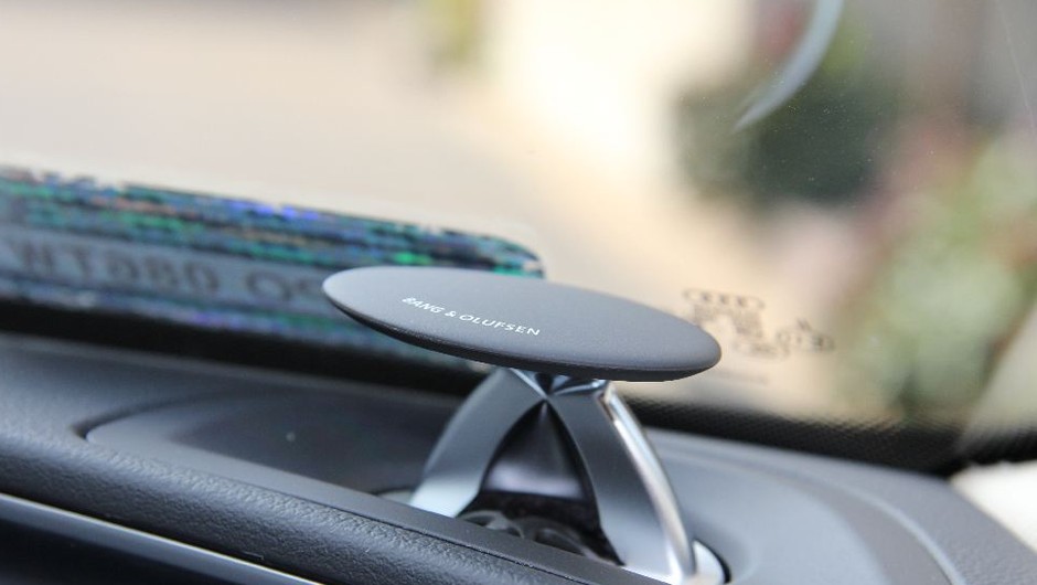 Najsłynniejsze głośniki wysokotonowe Bang & Olufsen są w Audi. 
