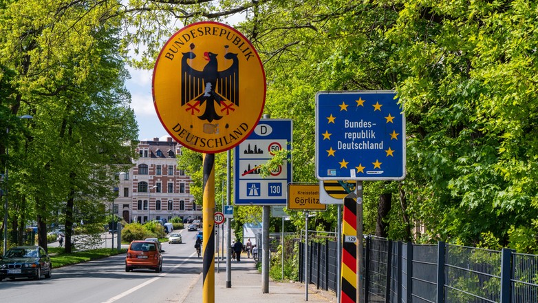 Granica z Niemcami w Zgorzelcu