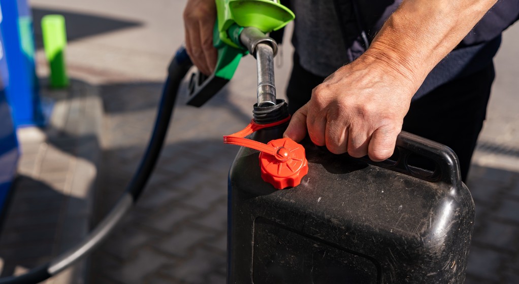 Tankowanie do kanistra