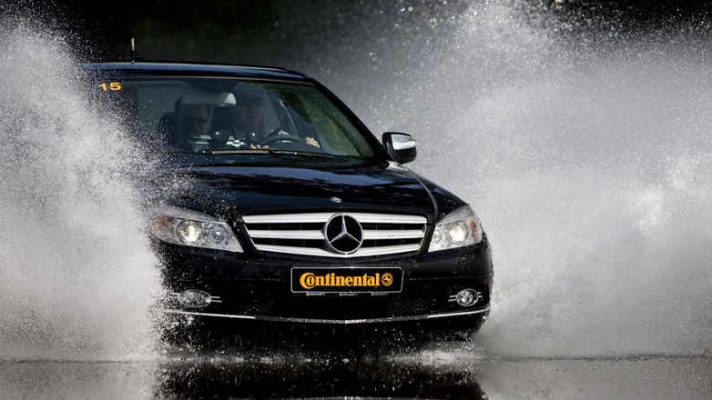 Chińskie opony groźne na mokrym