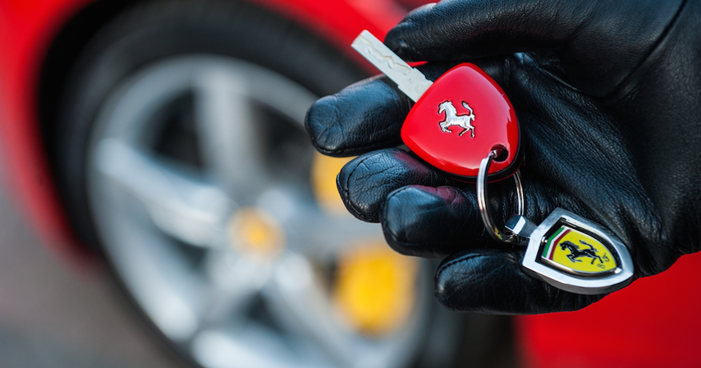 Kluczyk do Ferrari. Dość częsty widok w rękach włoskich piłkarzy
