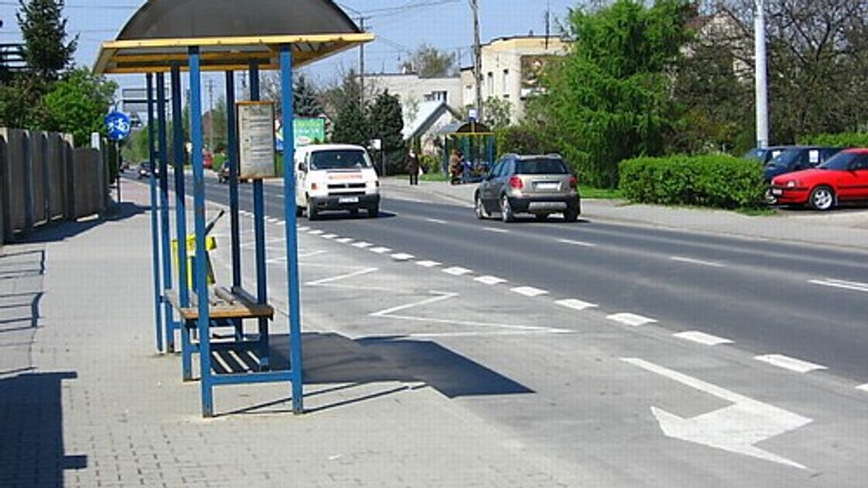 Przystanek Na Pasie Do Skrętu