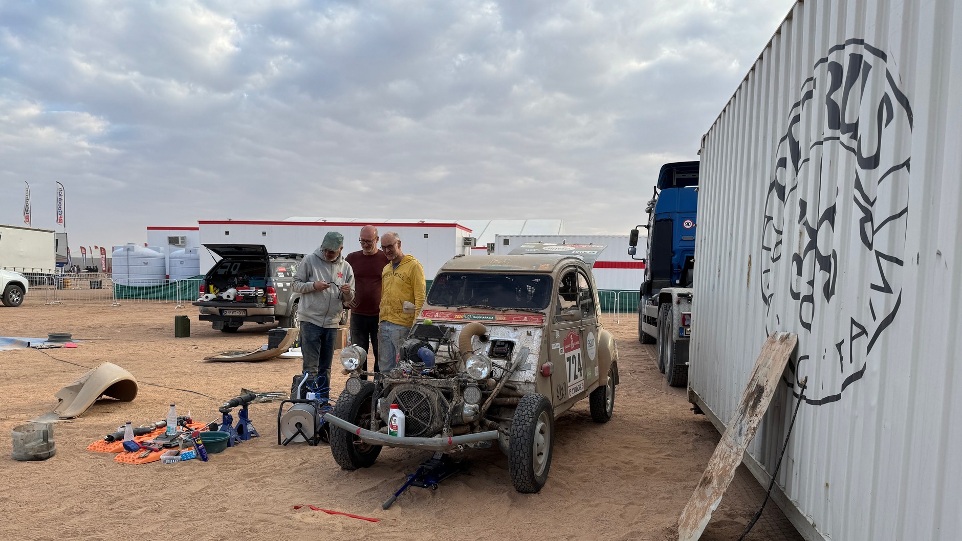 Biwak Rajdu Dakar 2025