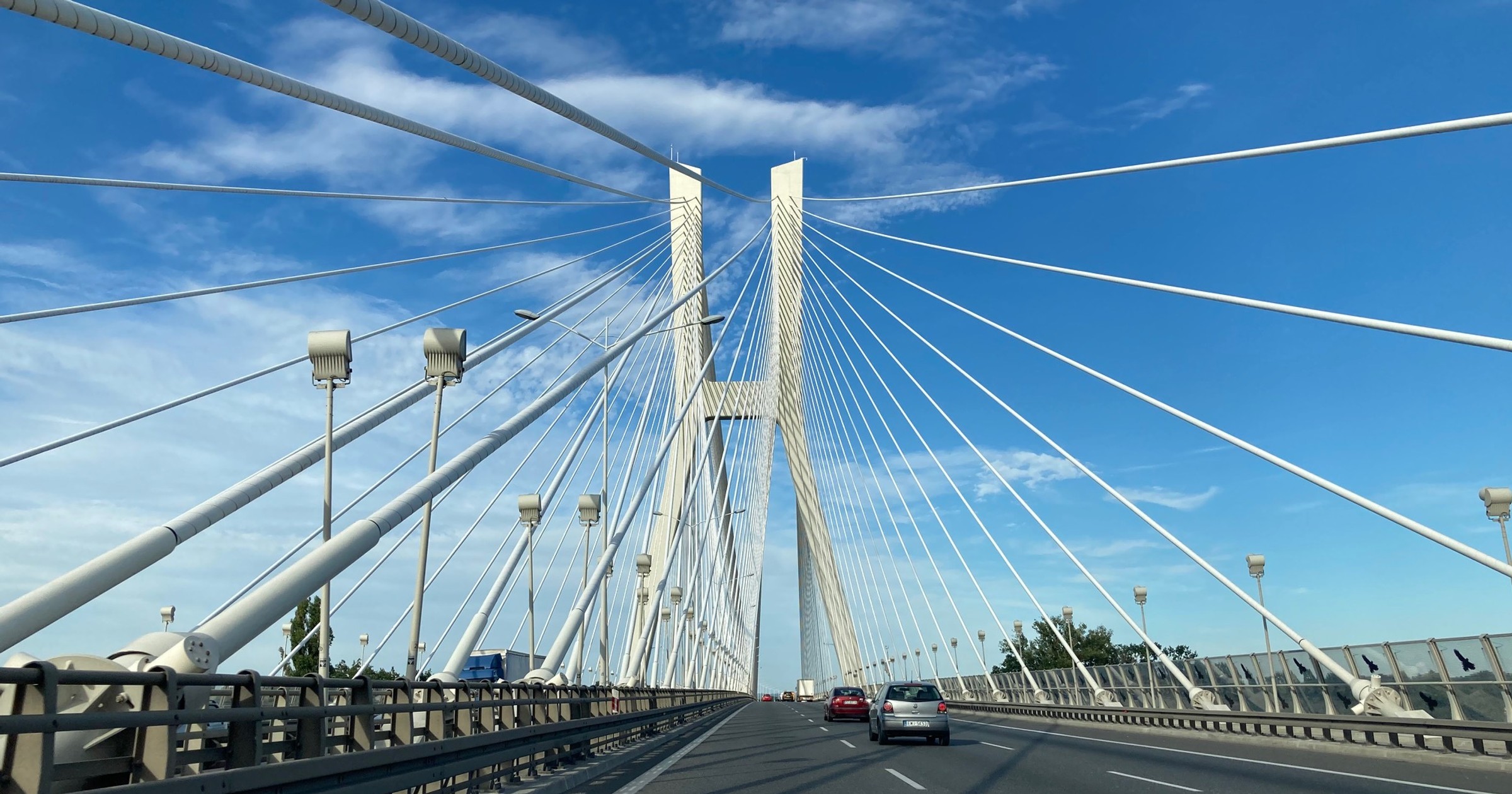 Most Rędziński wzdłuż AOW