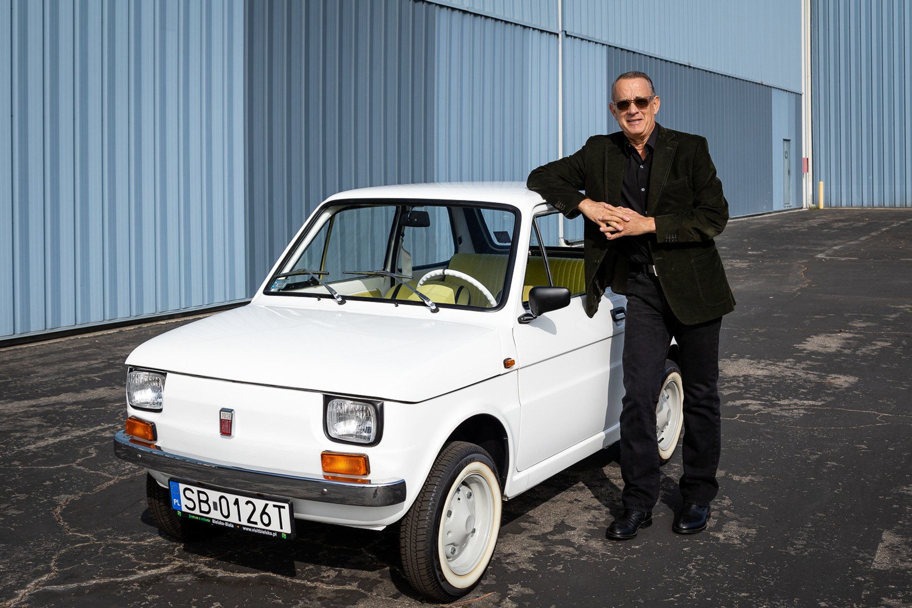 Fiat 126 p Toma Hanksa