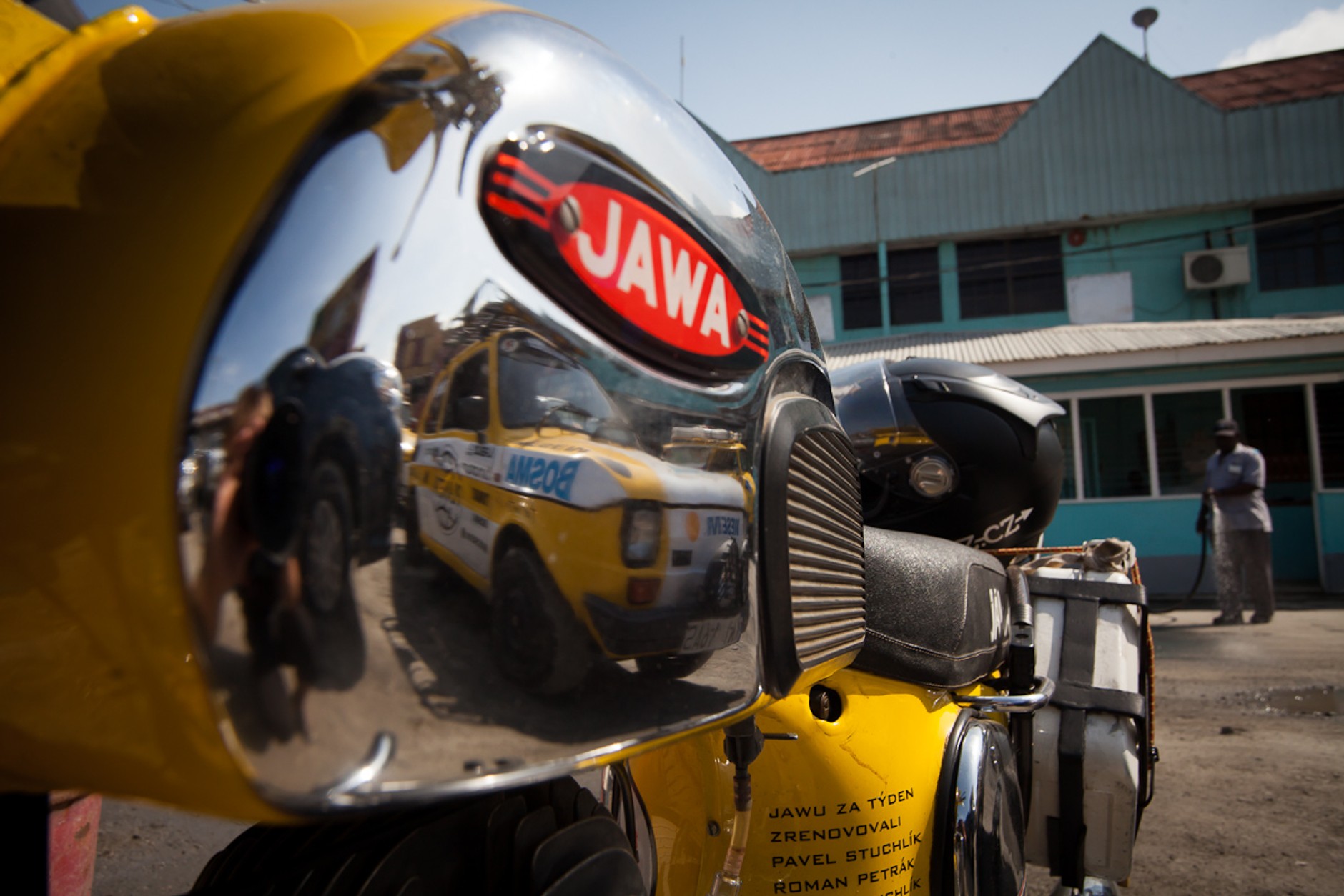 SlowRide 2012 - rozładunek "żółtych bestii"