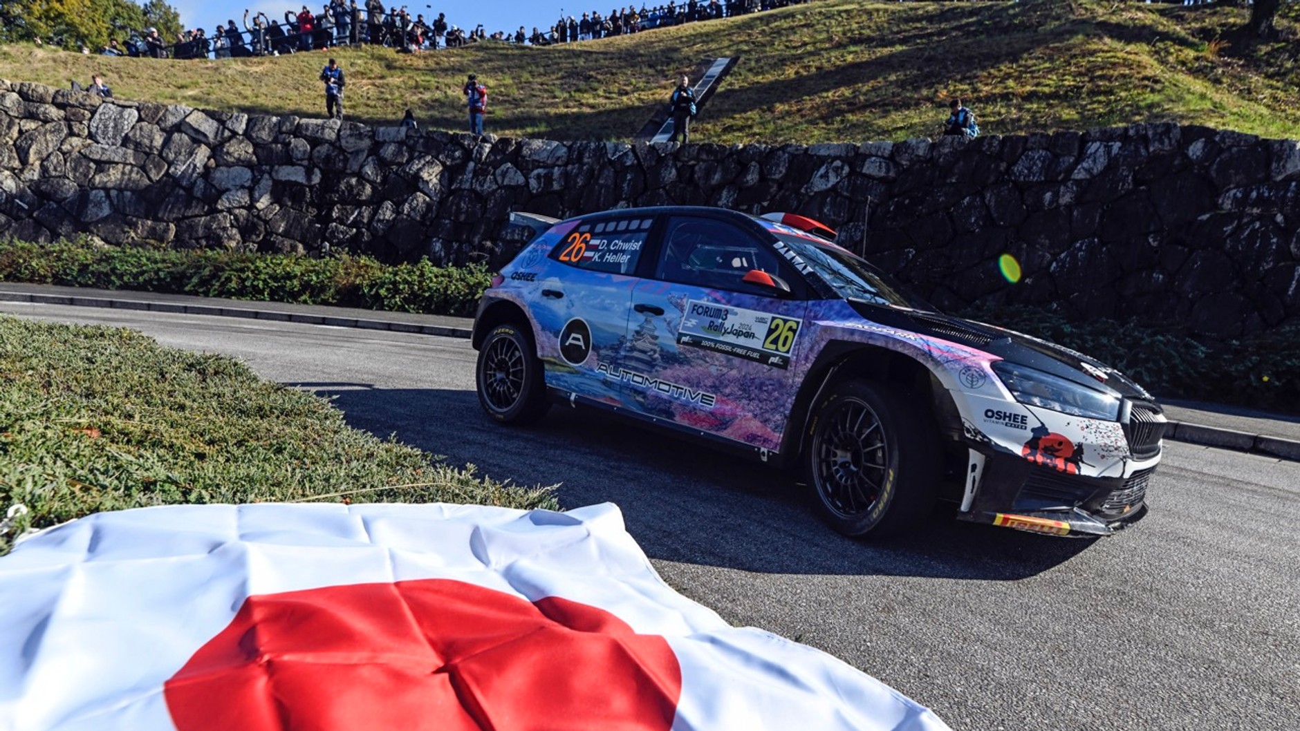 Daniel Chwist prywatnie jest kierowcą rajdowym z międzynarodowymi sukcesami