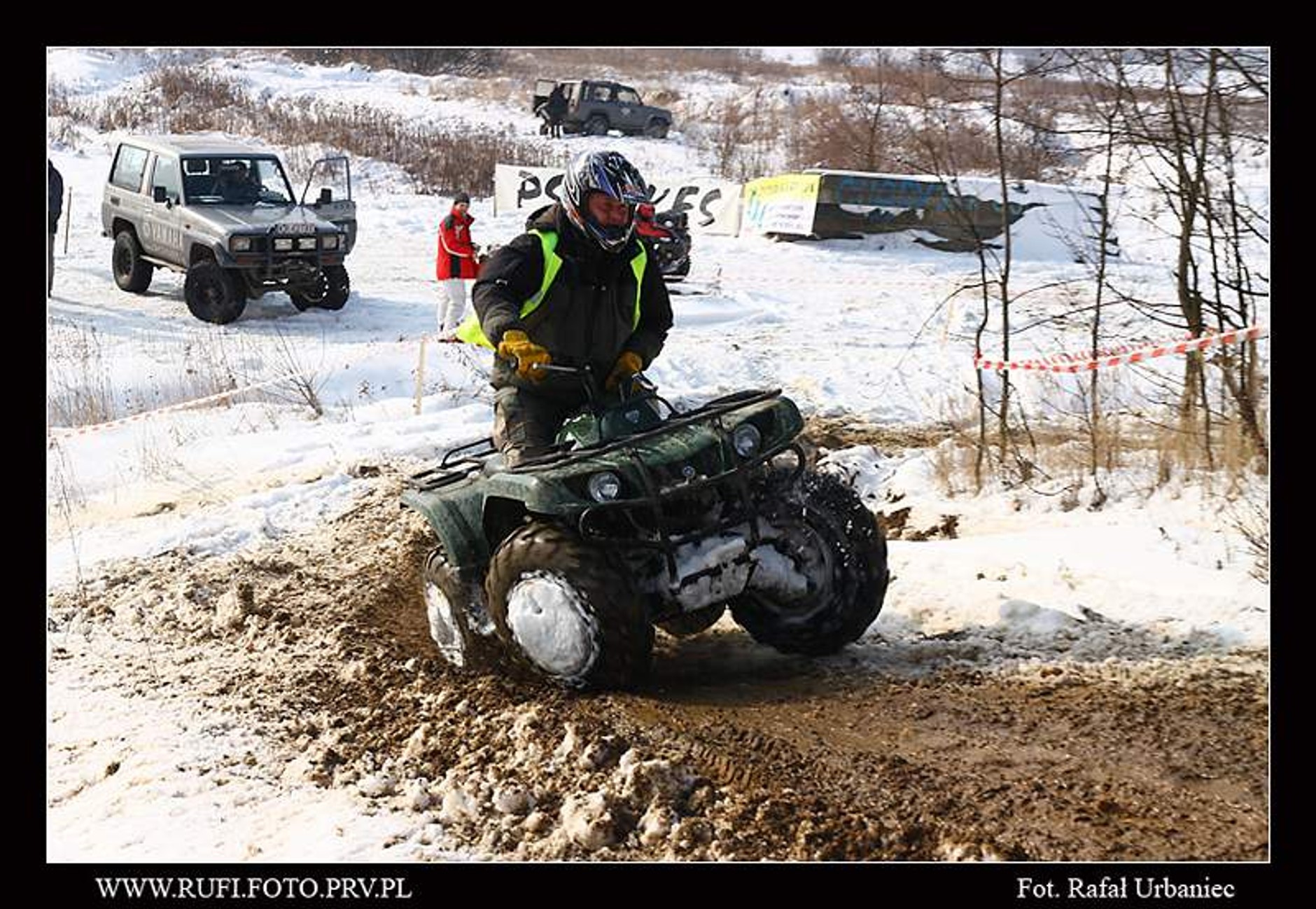 III Zimowa Integracja 4x4 Kryspinów 2009 - motocykle i quady (fotogaleria 1.)