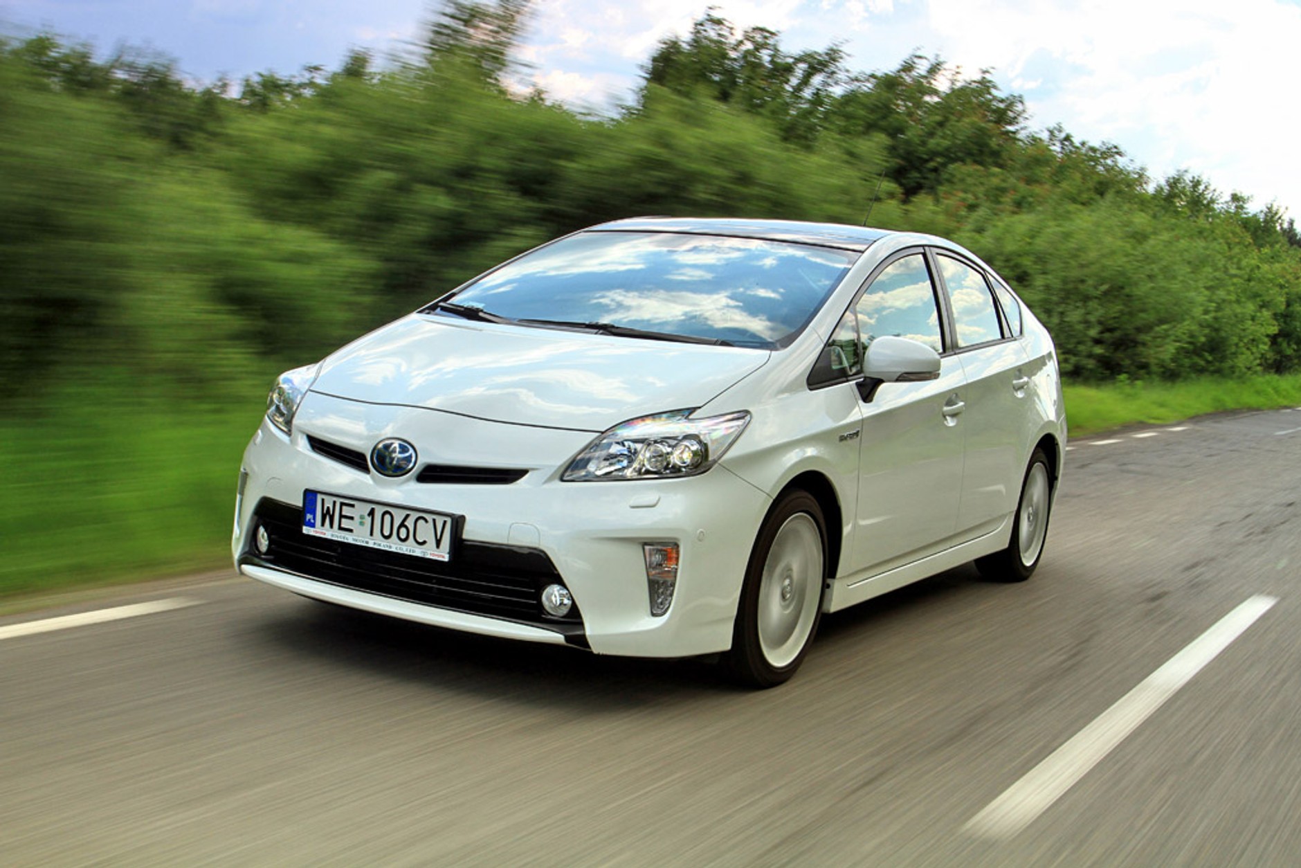 Toyota Prius swoje zalety ujawnia w korkach