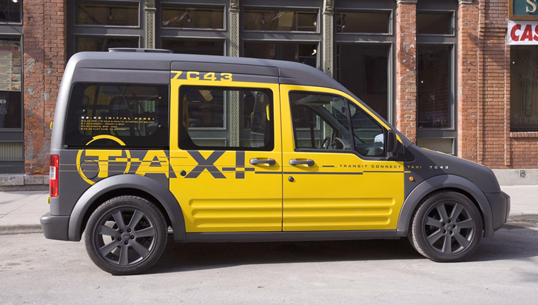 Ford Transit Connect Taxi – koncept nowego samochodu taxi dla USA