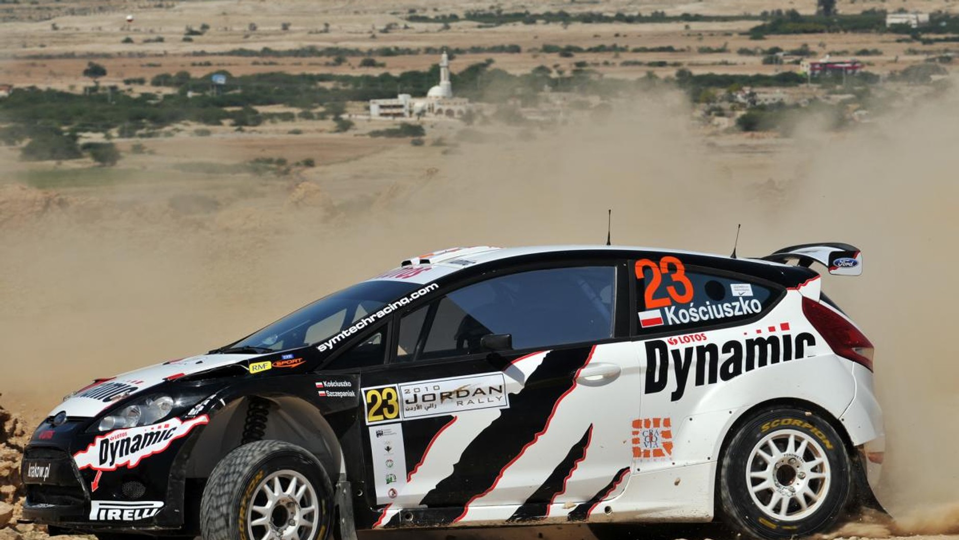 Rajd Jordanii 2010: Michał Kościuszko i Maciej Szczepaniak najszybsi na testowym