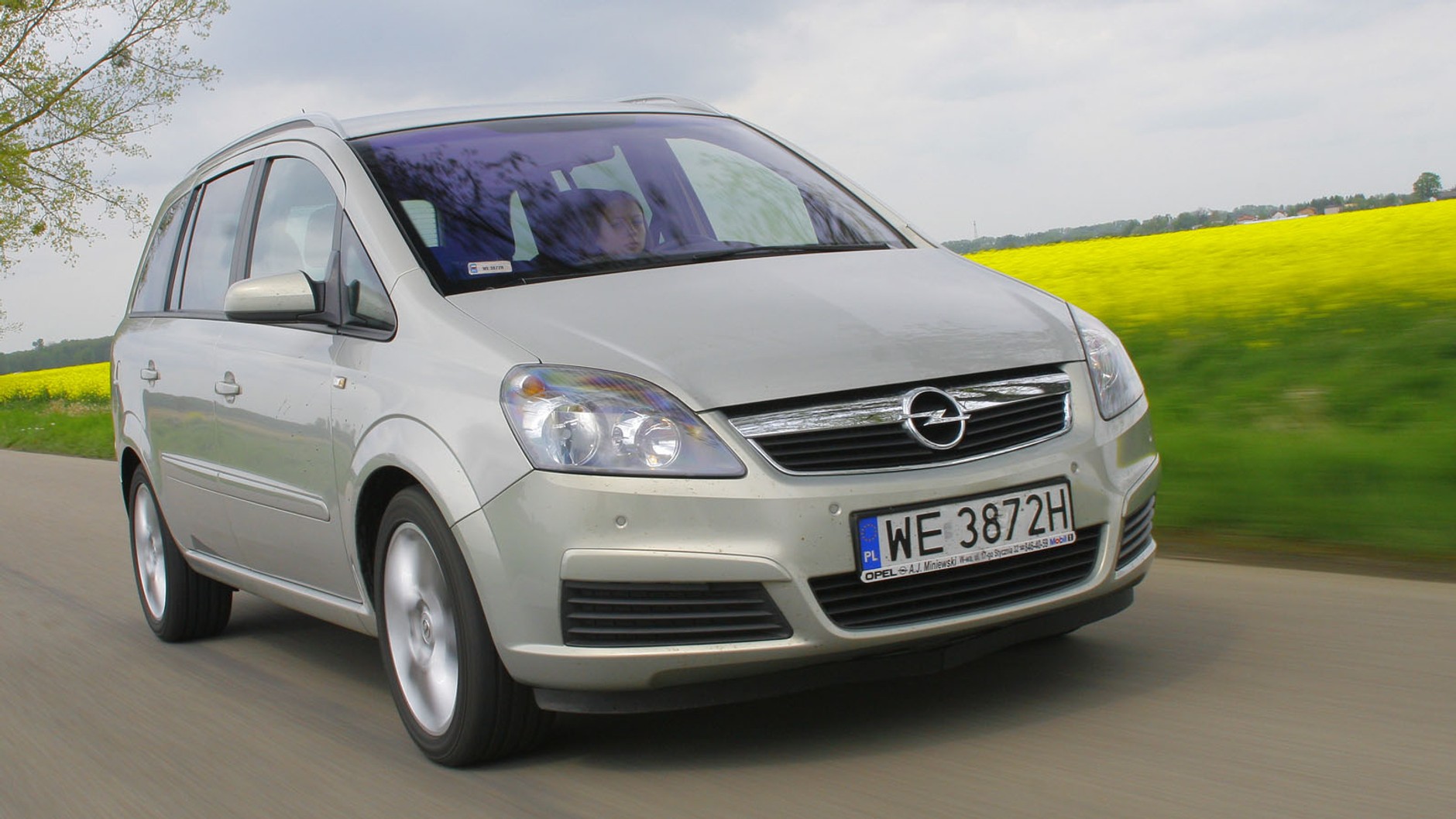 3. Opel Zafira II (2005-14), cena: od 13 000 zł