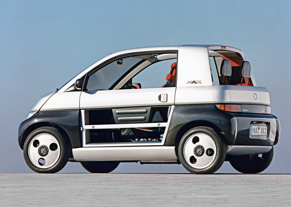 Opel Maxx – miejskie auto przyszłości z 1995 roku