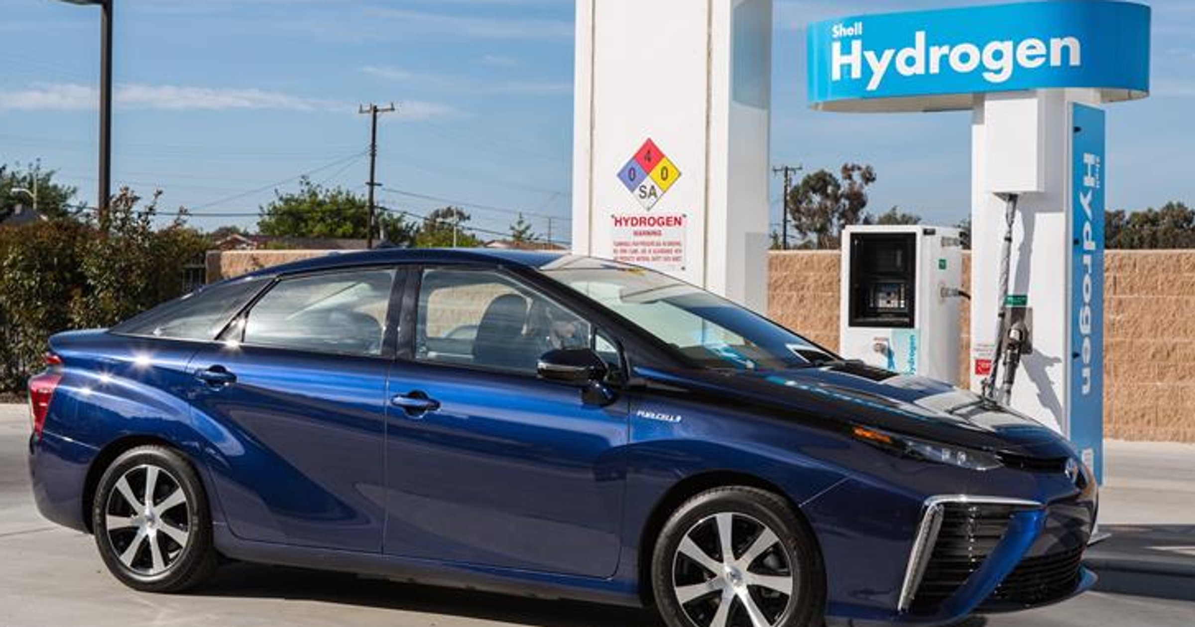 Toyota Mirai z napędem wodorowym
