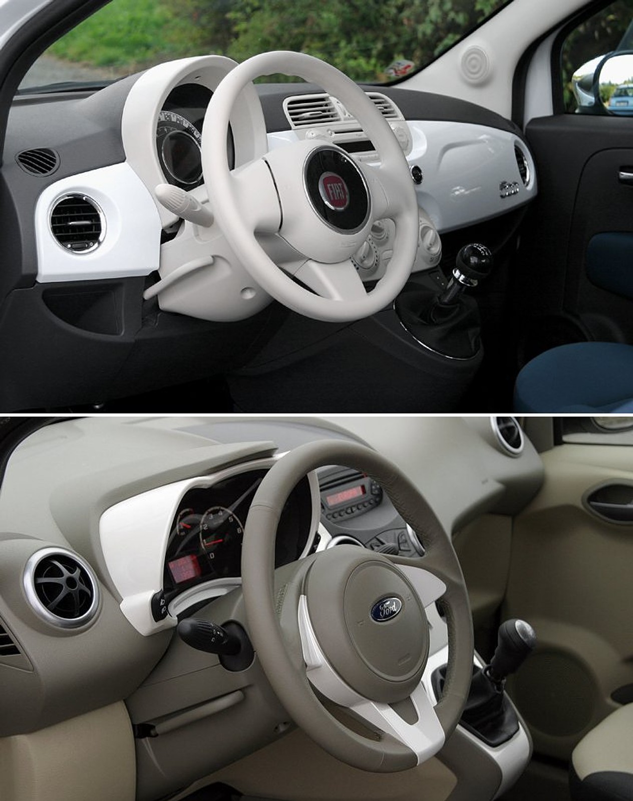 Test: Fiat 500 1,2 (51 kW) vs. Ford Ka 1,2 (51 kW) – Malá piva