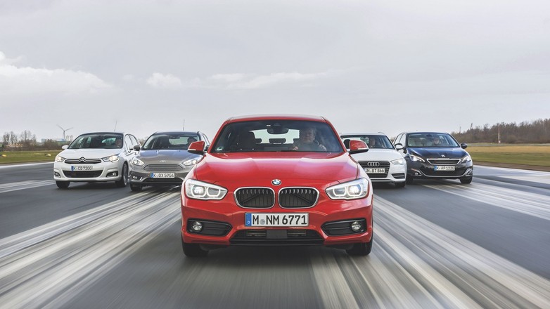 Porównanie: Audi A3, BMW 116d, Citroen C4, Ford Focus, Peugeot 308