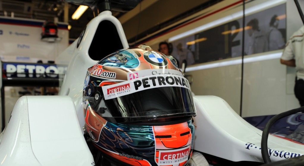 Robert Kubica ścigał się gokartem!