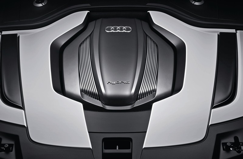 Audi A8 poddane hybrydyzacji