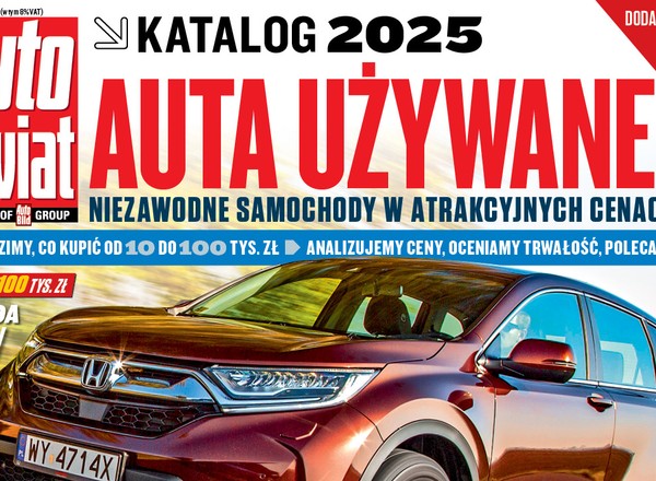 Katalog 2025 "Najlepsze auta używane do 100 tys. zł" już w sprzedaży
