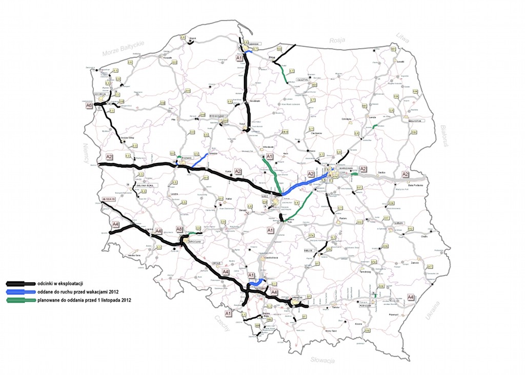 Do końca października 271 km nowych dróg szybkiego ruchu