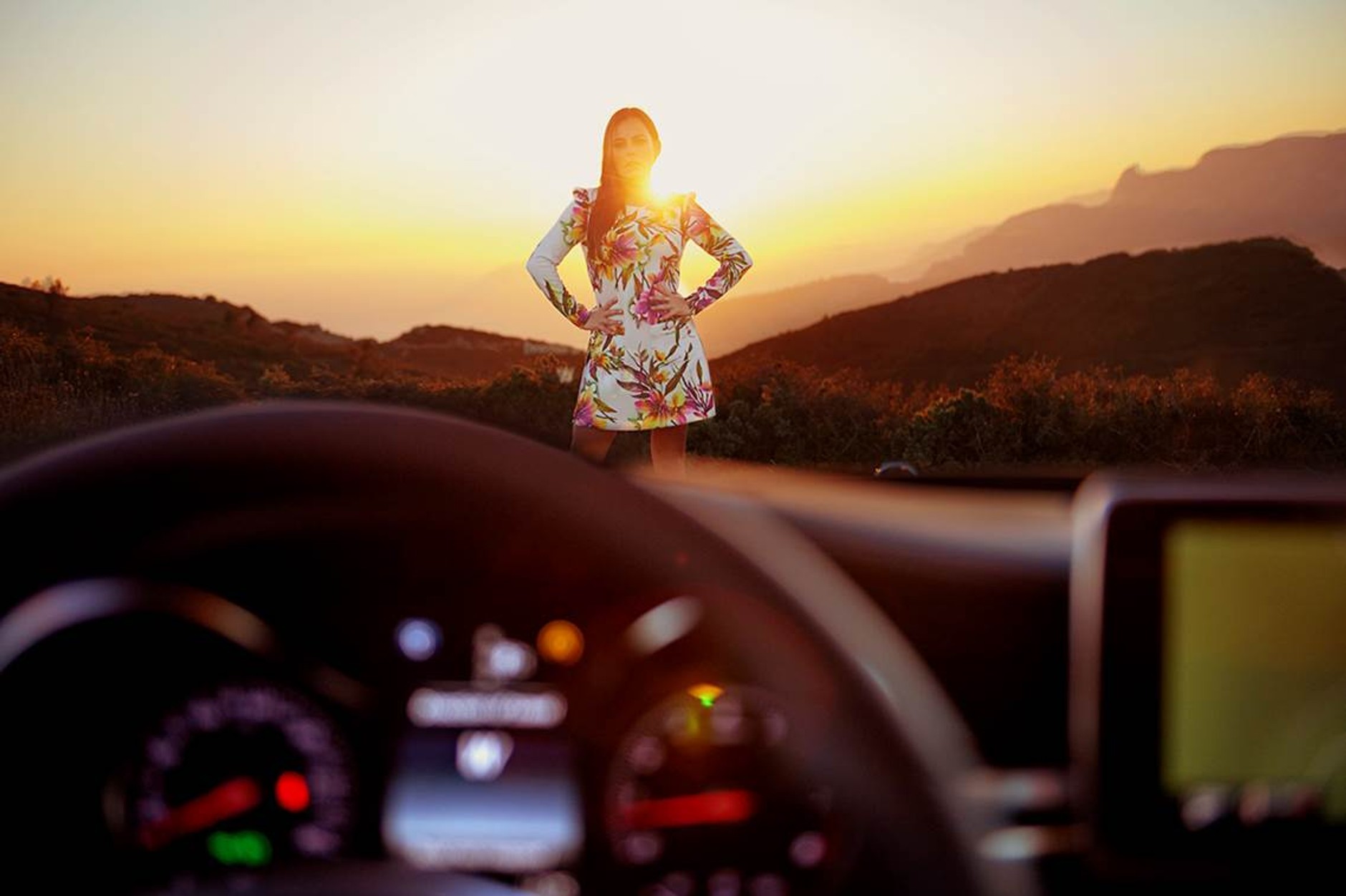 Anna Mucha testuje Mercedesa Klasy C