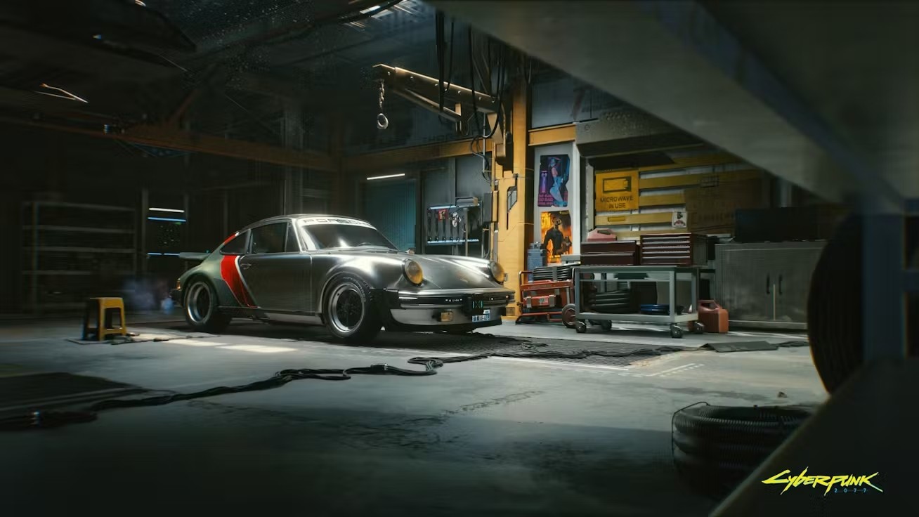 Porsche 911 Cyberpunk 2077