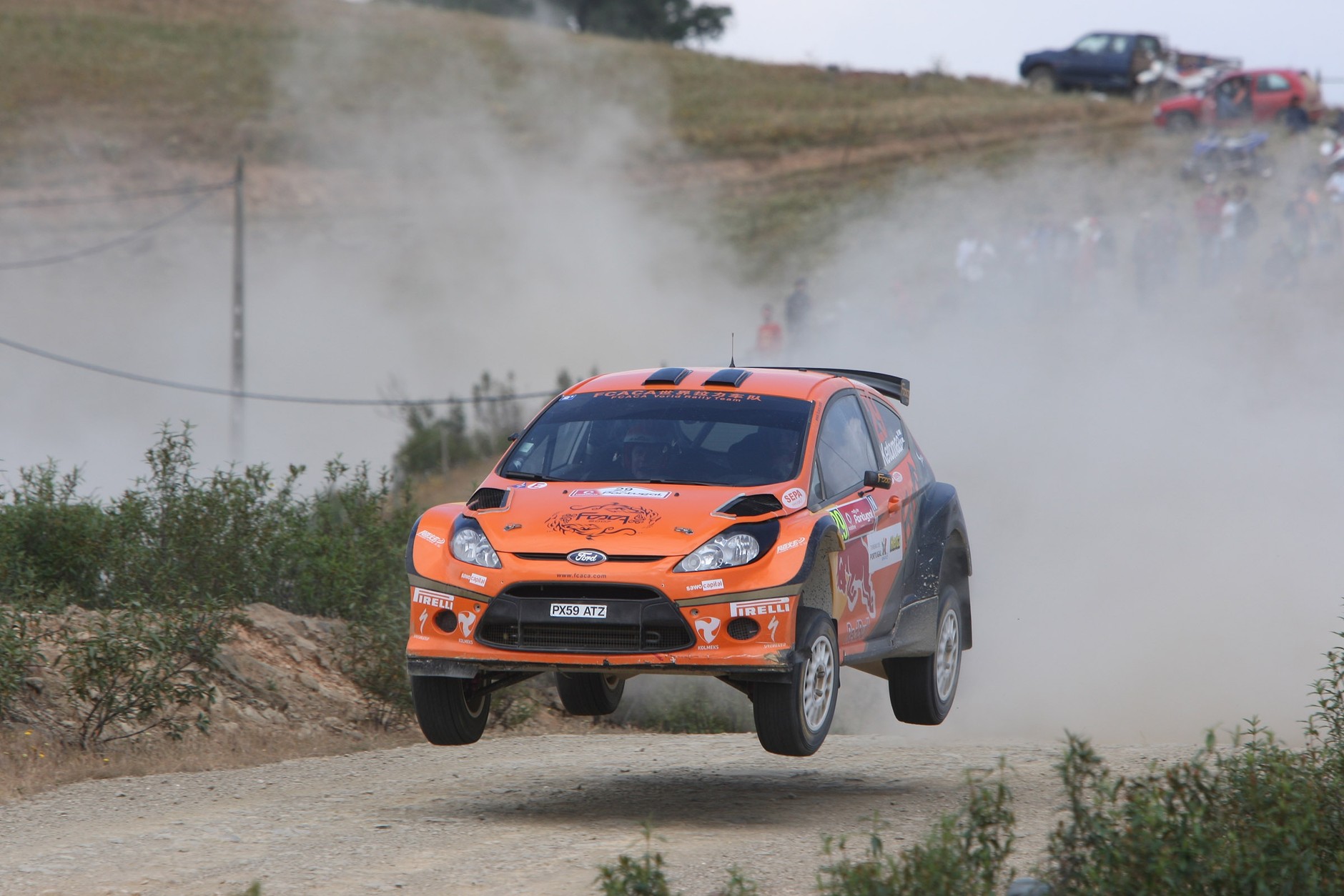 Rajd Portugalii 2010: dominacja Citroena, Kościuszko trzeci (2. etap, wyniki, galeria Willy Weyens)