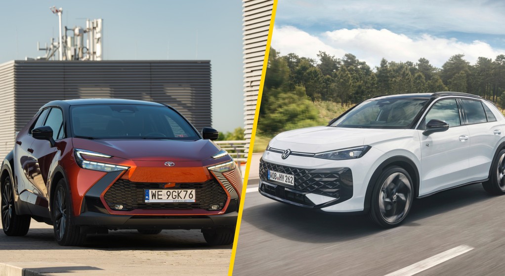 Toyota C-HR i VW T-Roc