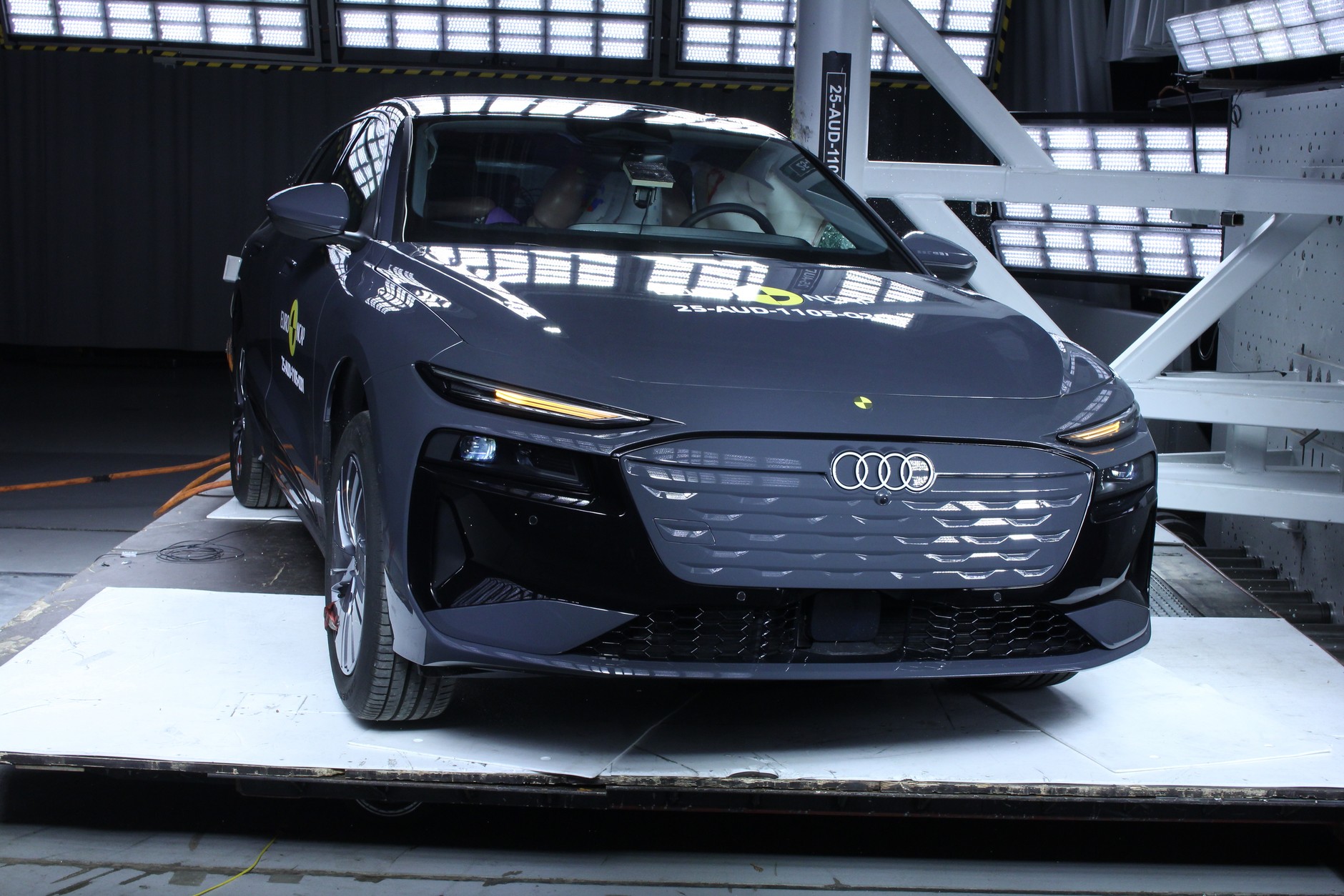 Audi A6 e-tron. Test zderzeniowy Euro NCAP