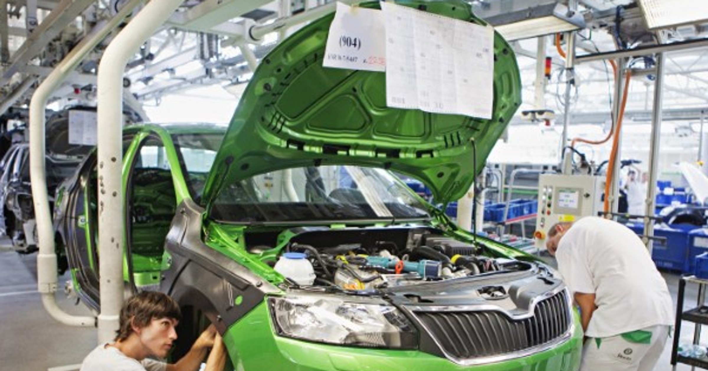 Škoda planuje zwiększenie produkcji w 2012 roku