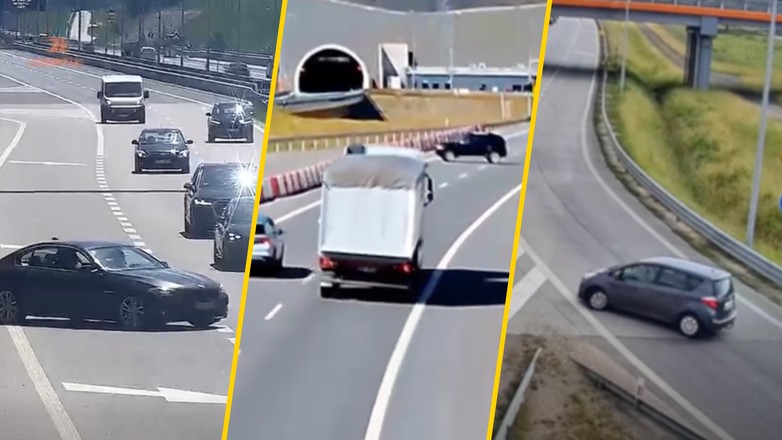 Zawracanie na drodze szybkiego ruchu