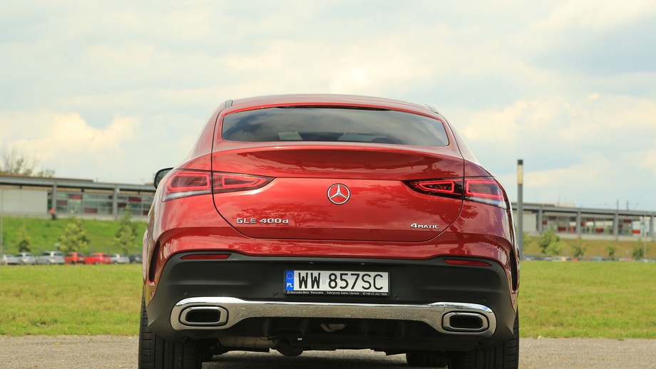 Mercedes GLE Coupe 400d - Coupe na szczudłach