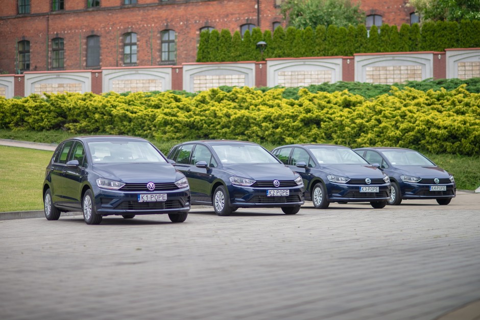 Volkswagen Golf Sportsvan papieża Franciszka