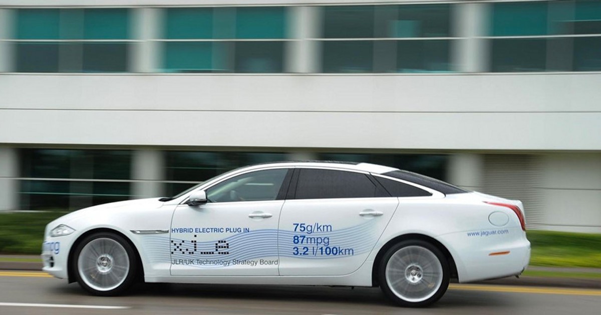 Hybrydowy Jaguar XJ_e
