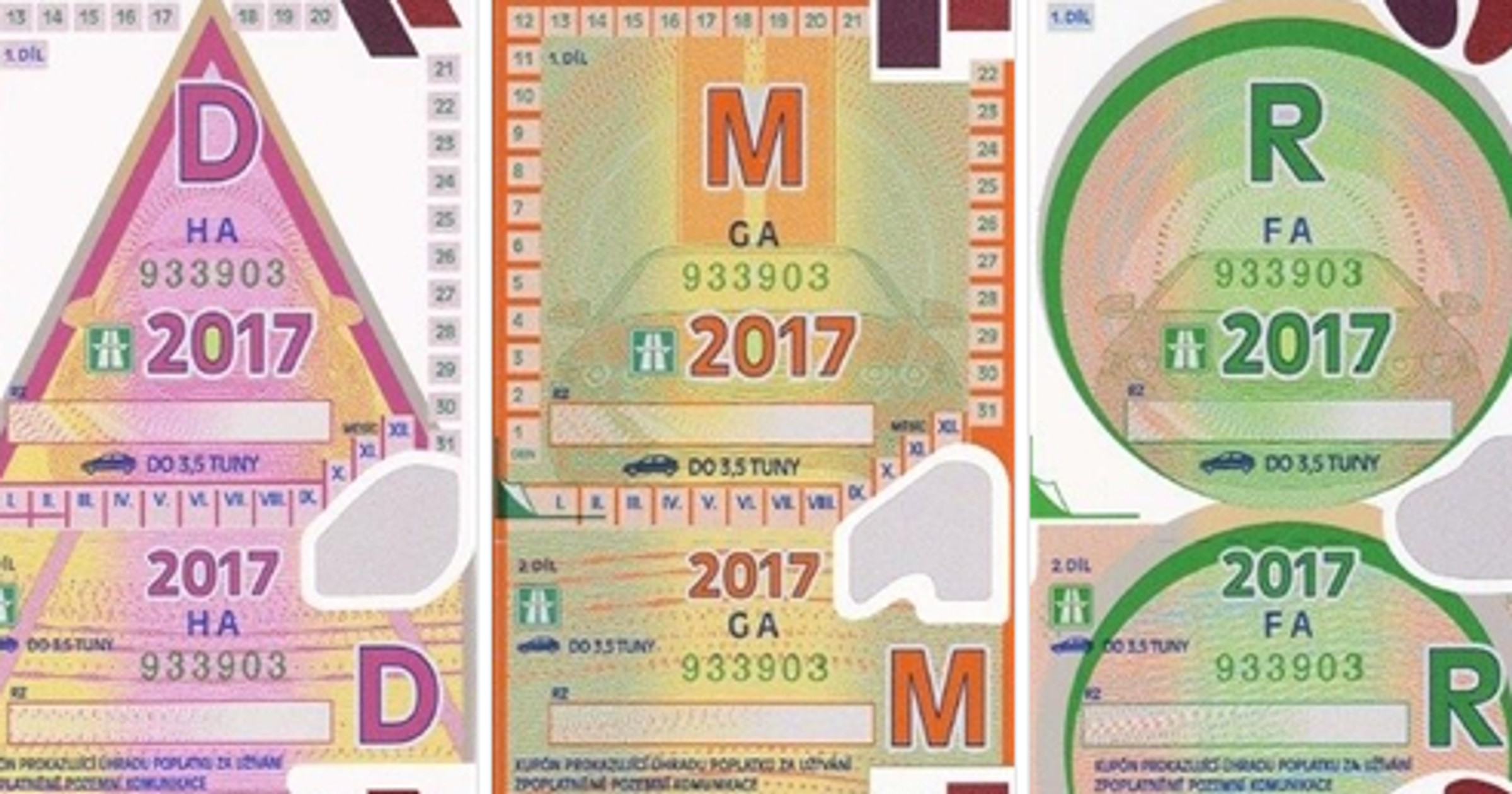 Winiety autostradowe