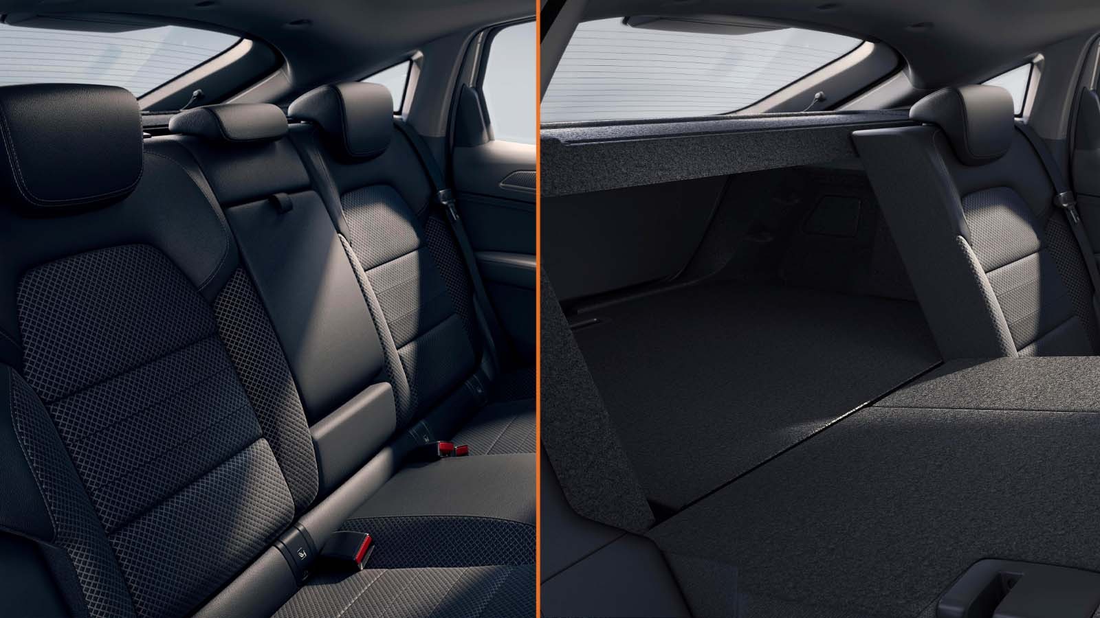 Drugi rząd, ale pierwsza klasa – dwie osoby będą miały na kanapie bardzo wygodne warunki podróży.